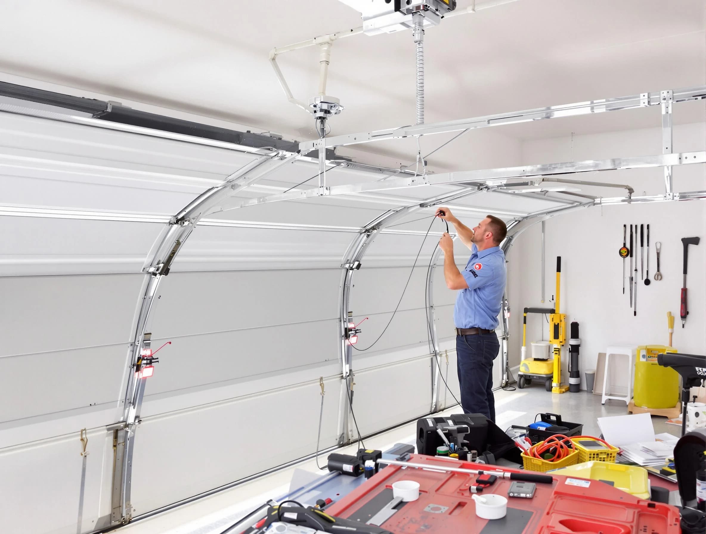 Garage door cable repair service by Villa Rica Garage Door Repair in Villa Rica