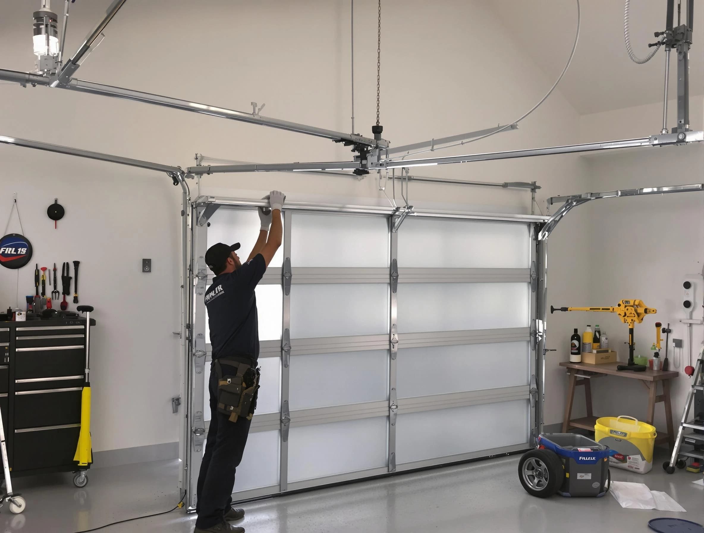 Villa Rica Garage Door Repair certified team performing precision garage door installation in Villa Rica
