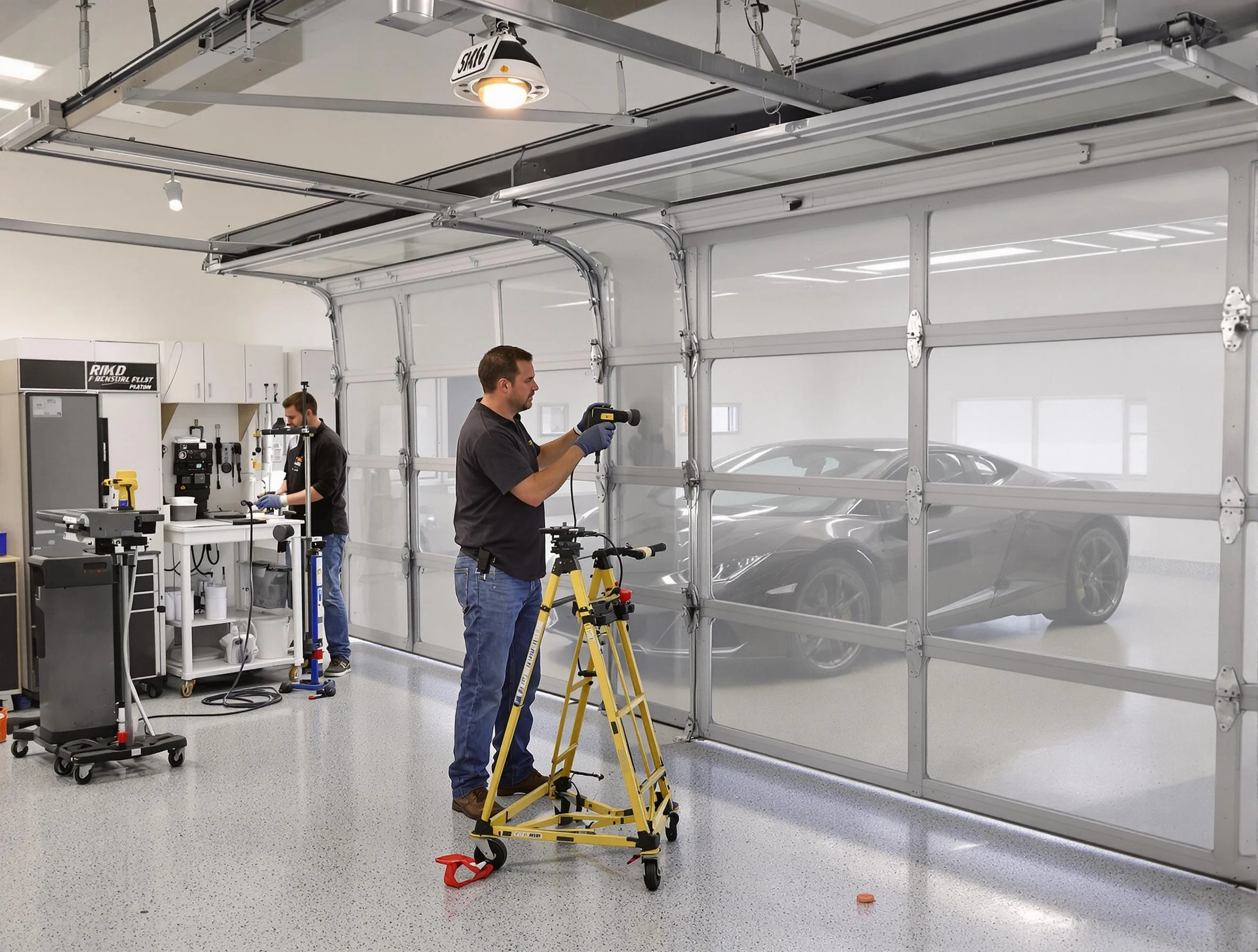 Garage Door Dents Repair in Villa Rica