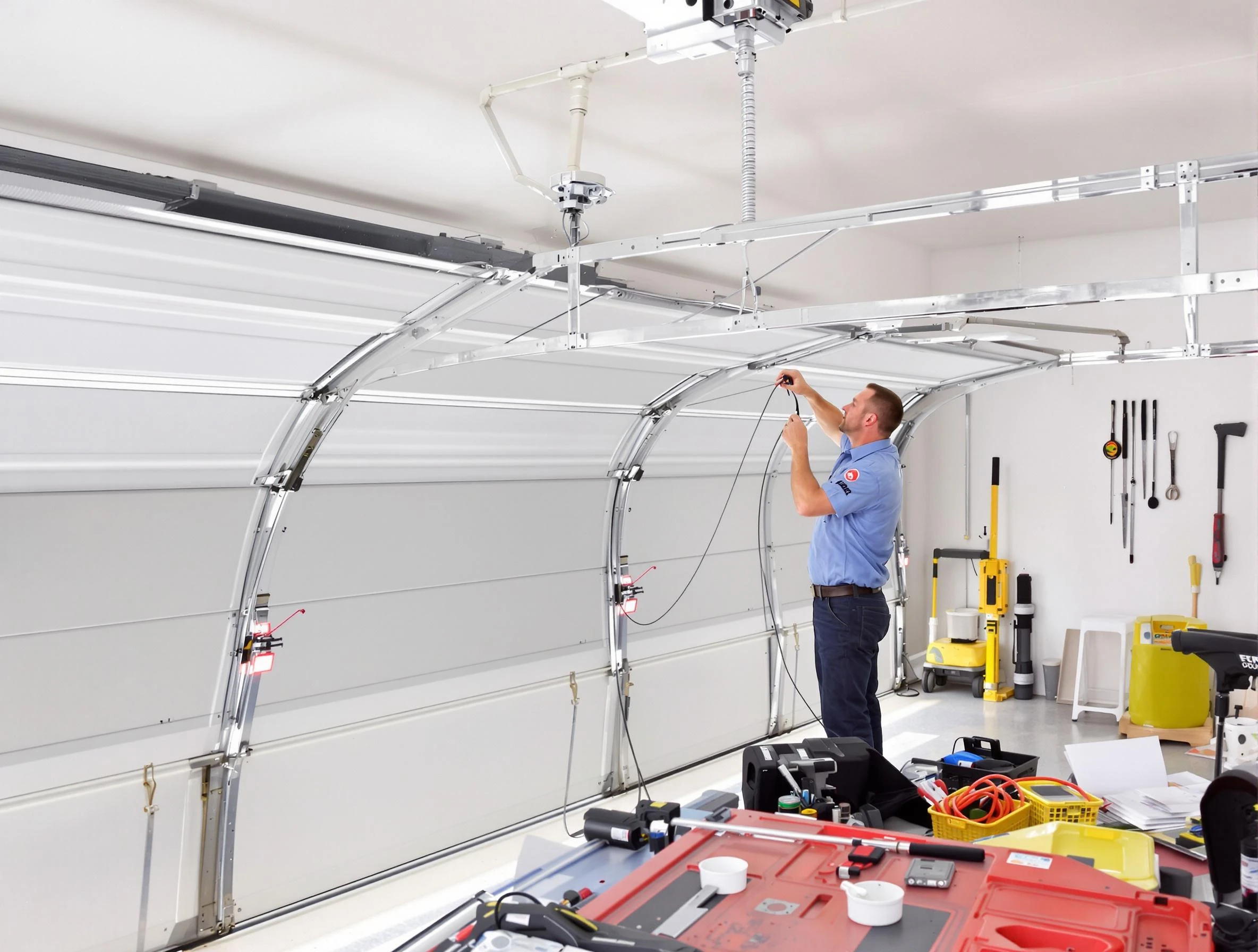 Garage door cable repair service by Villa Rica Garage Door Repair in Villa Rica