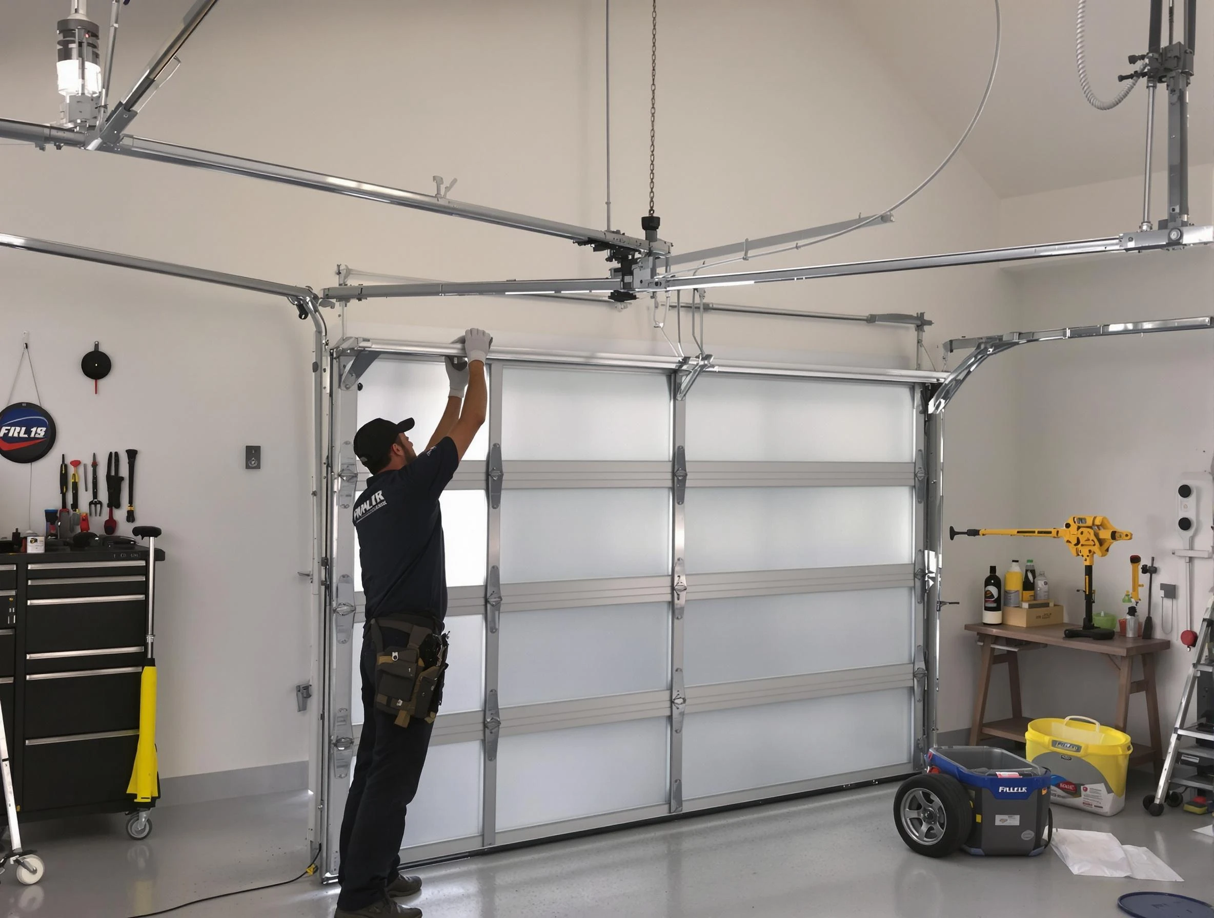 Villa Rica Garage Door Repair certified team performing precision garage door installation in Villa Rica