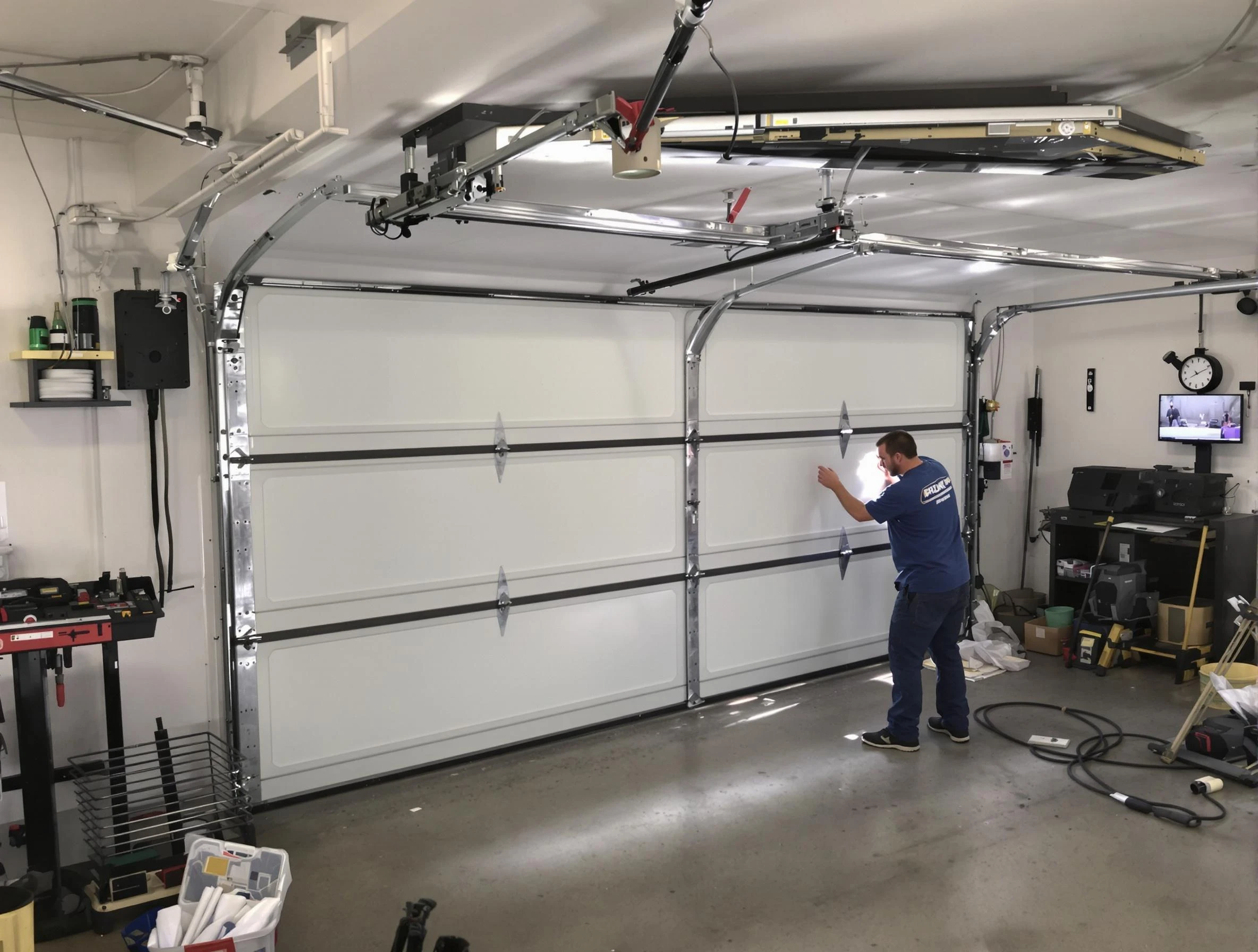 Professional garage door repair service by Villa Rica Garage Door Repair in Villa Rica
