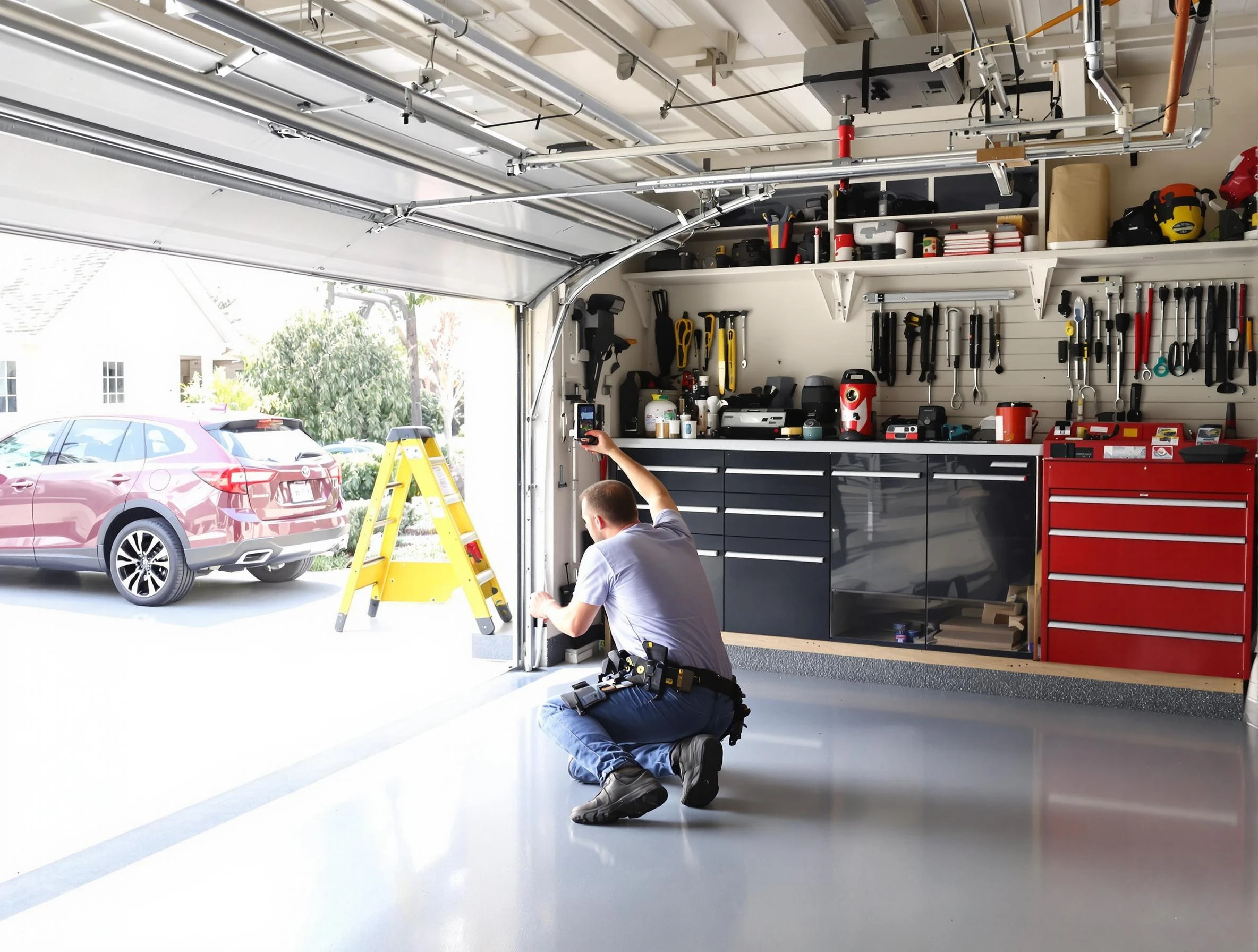 Local garage door repair service by Villa Rica Garage Door Repair in Villa Rica
