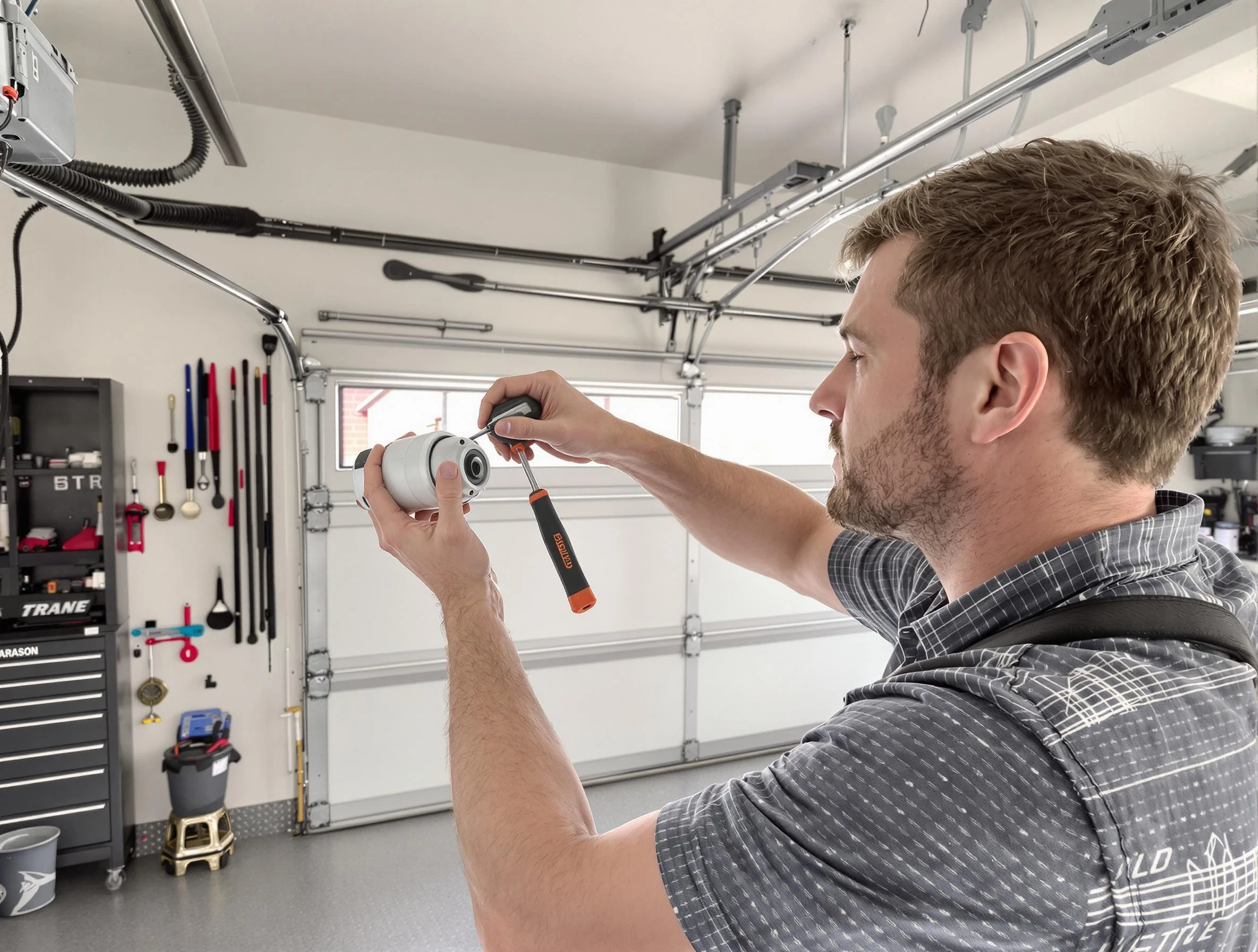 Garage door opener repair service by Villa Rica Garage Door Repair in Villa Rica