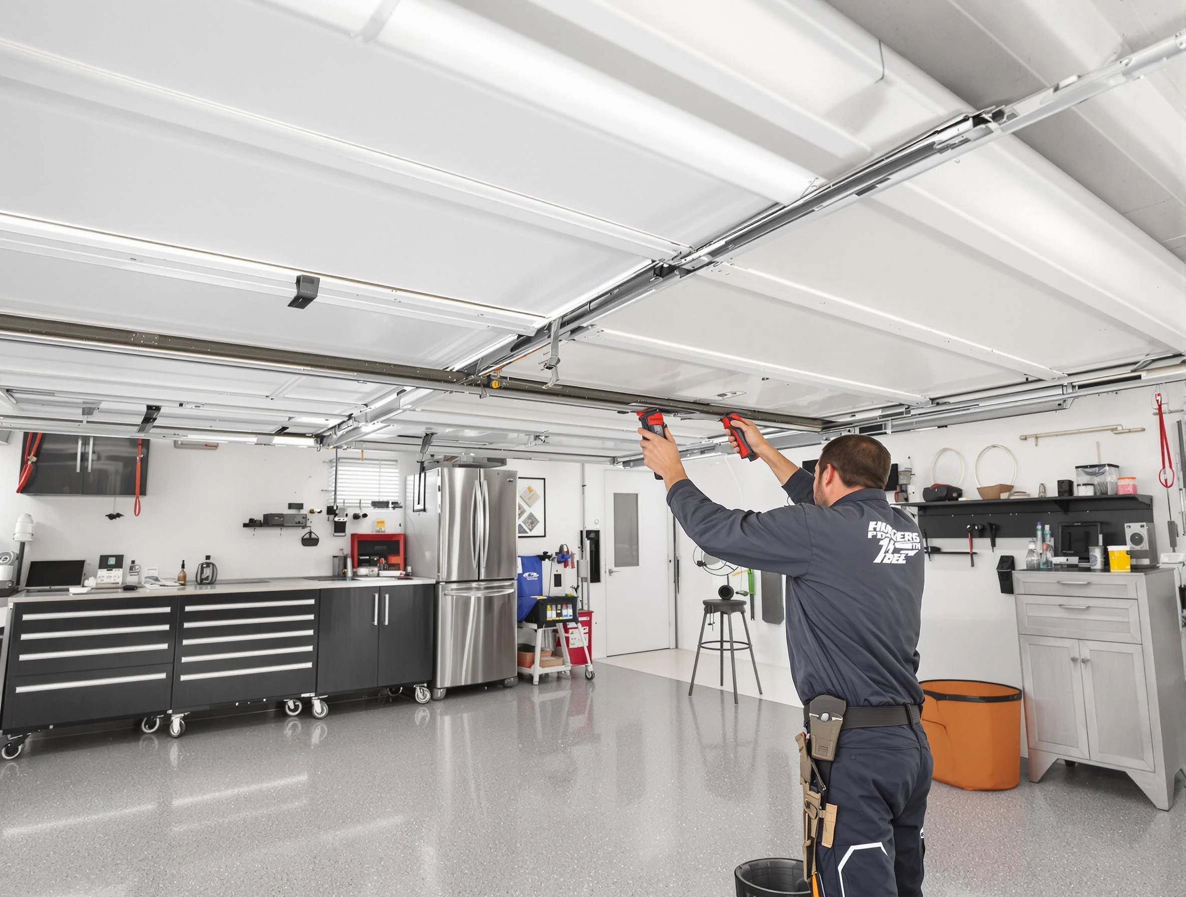 Overhead garage door repair service by Villa Rica Garage Door Repair in Villa Rica
