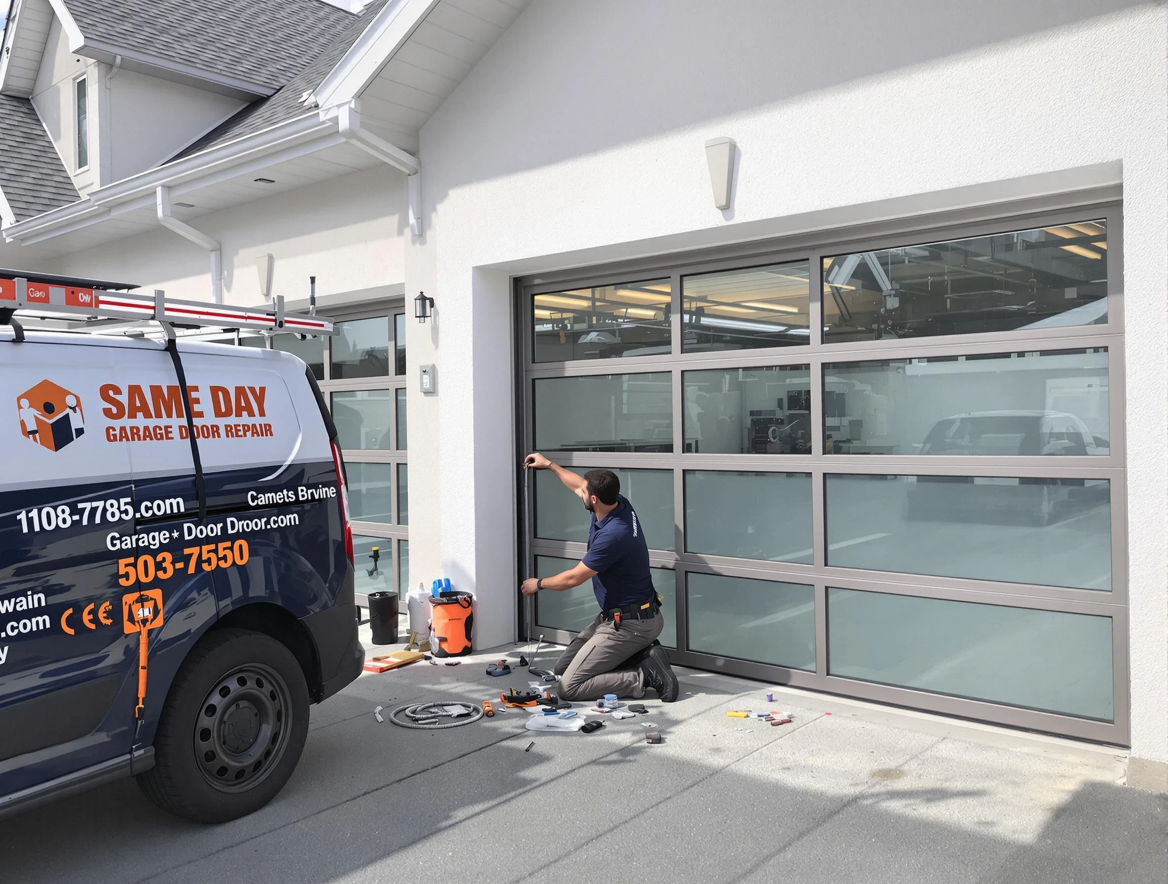 Same-day garage door repair service by Villa Rica Garage Door Repair in Villa Rica